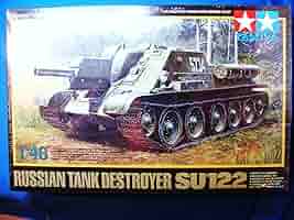 1/35 T-34とSU-122のソビエト戦車5個セット TAMIYA Tamiya T-34/76 1943 & SU-122 ( English Sub ) - YouTube